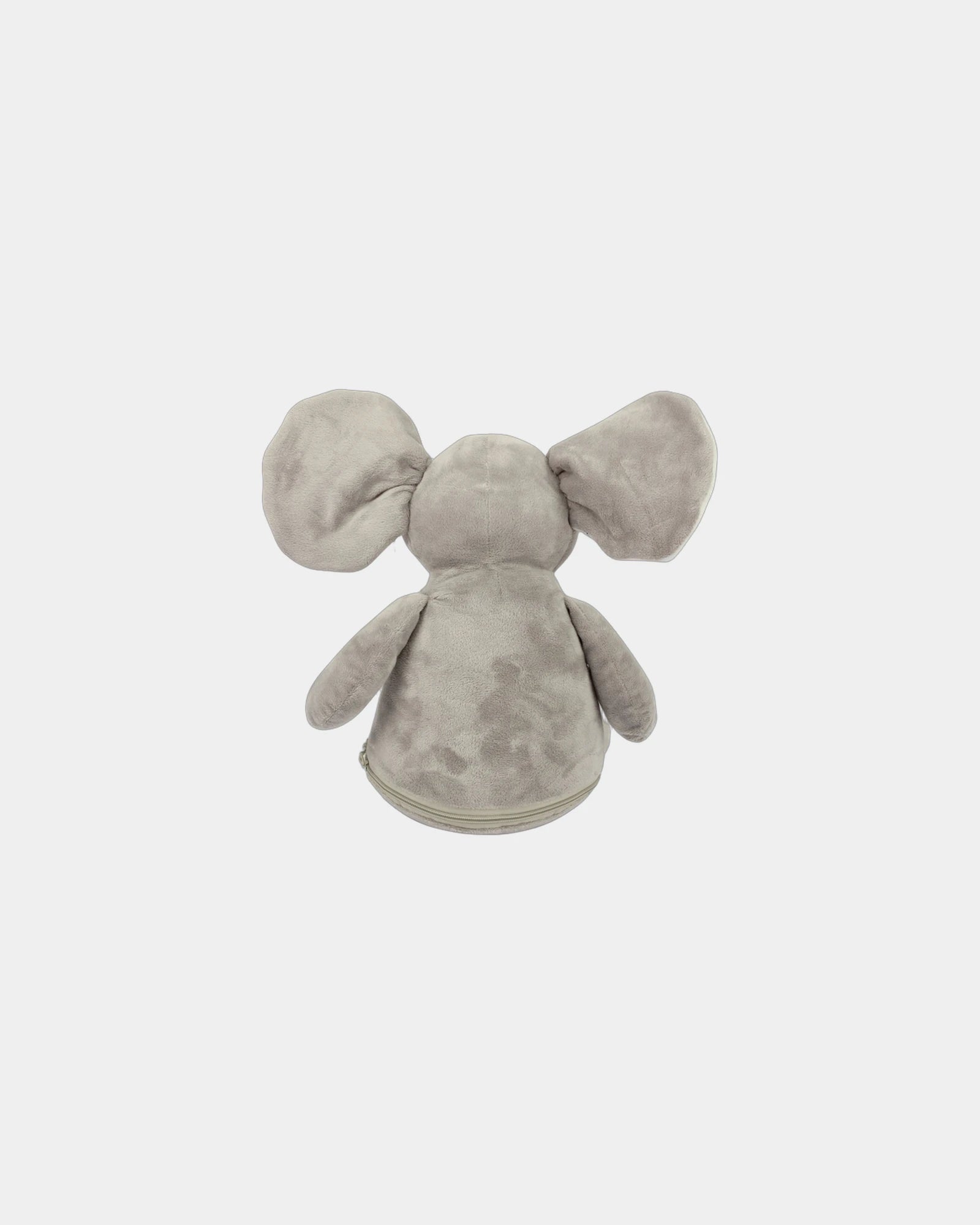 Peluche éléphant zippée à broder à personnaliser - 1